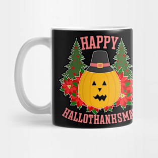 Happy Hallothanksmas Mug